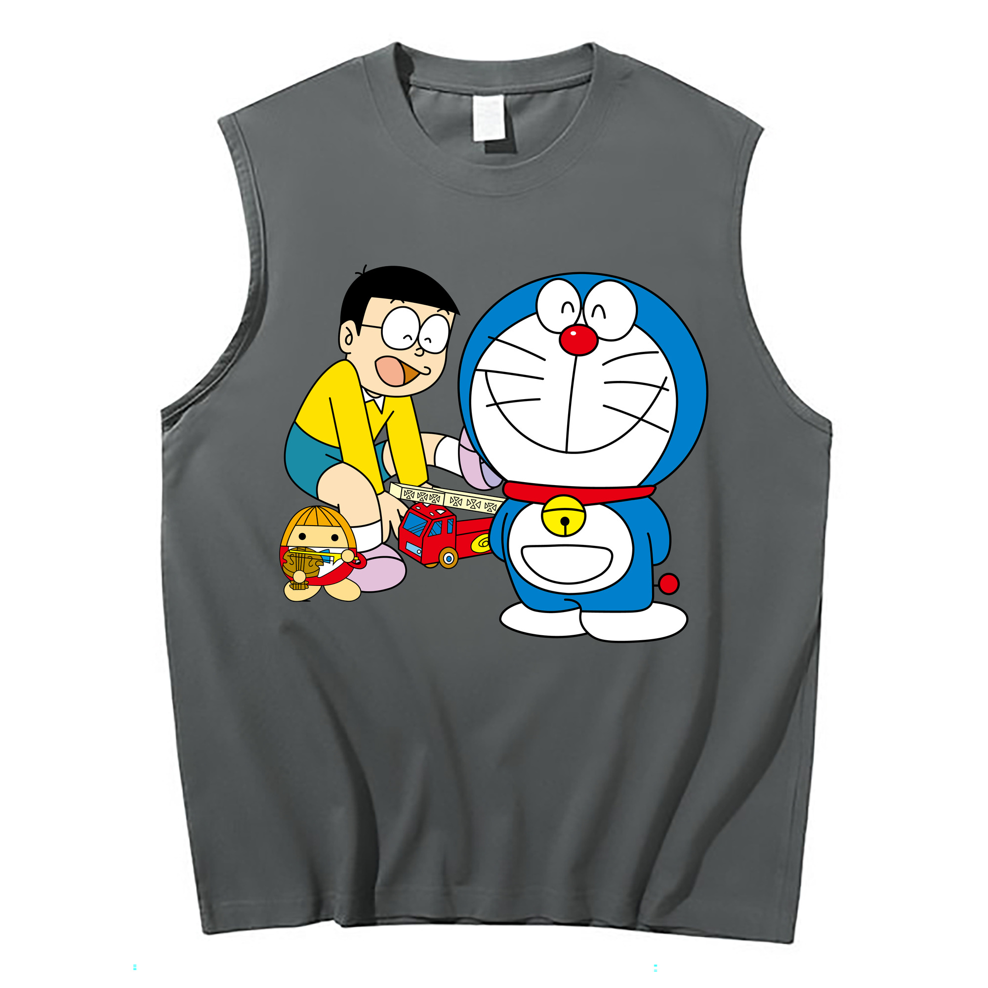 （画像用） ドラえもん Doraemon コットン100％タンクトップ（フロントプリント）